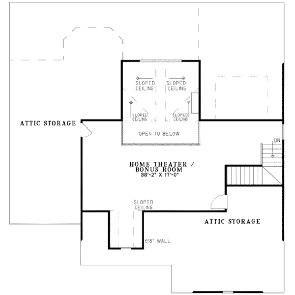 Traditional Floor Plan - Other Floor Plan #17-2124
