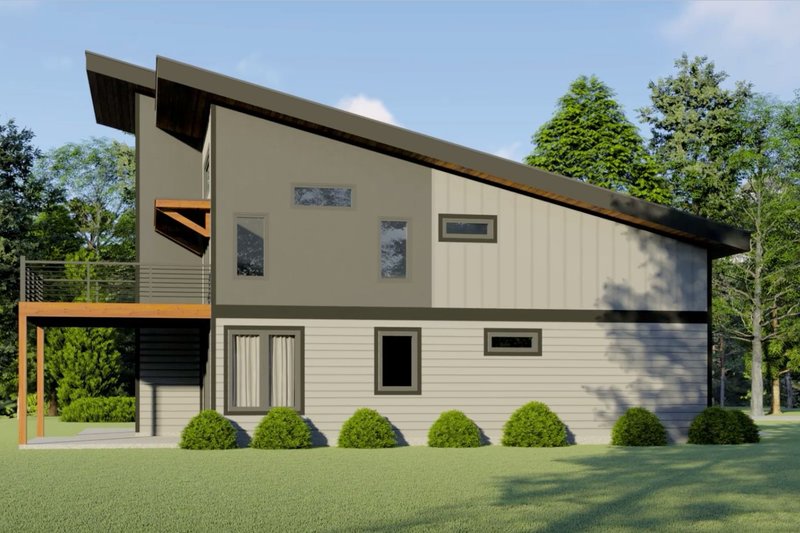 Architectural House Design - Photo 4 for Modern House Plan #932-612 - 3 bed, 3.5 bath