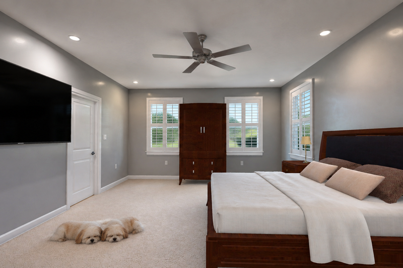 Dream House Plan - Interior - Master Bedroom 3 for Barndominium House Plan #1060-497 - 3 bed, 2.5 bath