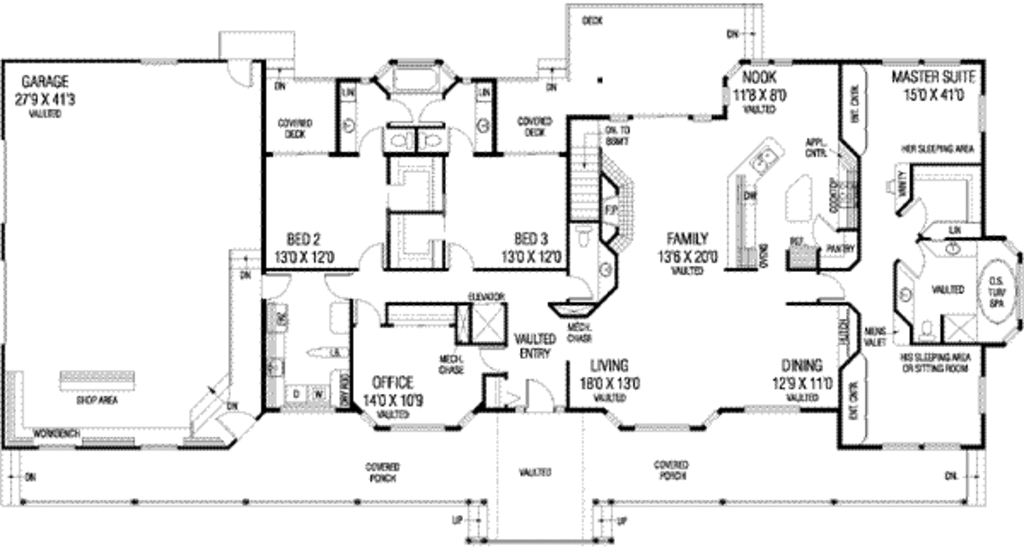 Ranch Style House Plan 3 Beds 2 5 Baths 24 Sq Ft Plan 60 296 Eplans Com Ranch Style House Plan 3 Beds 2 5 Baths 24 Sq Ft Plan 60 296 Eplans Com