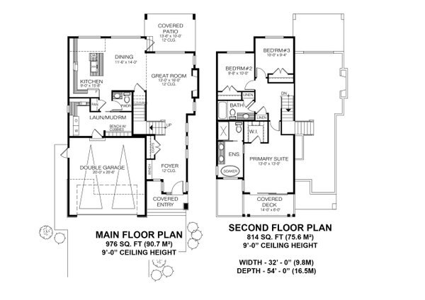 Architectural House Design - Floor Plan - Other Floor for Farmhouse House Plan #1100-113 - 3 bed, 2.5 bath