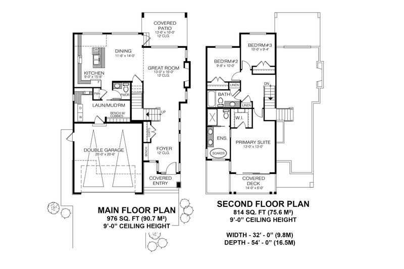 Architectural House Design - Floor Plan - Other Floor for Farmhouse House Plan #1100-113 - 3 bed, 2.5 bath