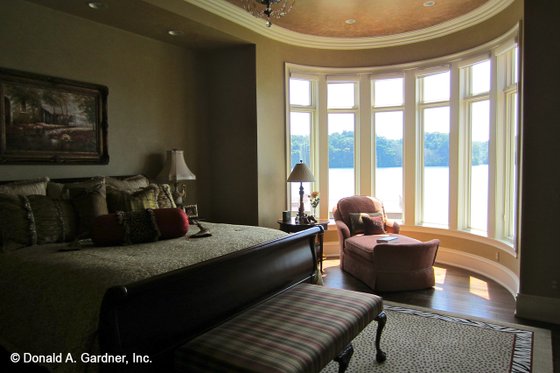 Interior - Master Bedroom for European House Plan #929-912 - 4 bed, 4 bath