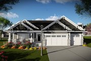 Ranch Style House Plan - 3 Beds 2 Baths 2005 Sq/Ft Plan #70-1485 