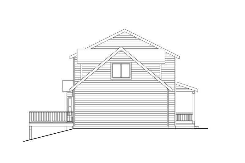 Home Plan - Exterior - Other Elevation 1 for Country House Plan #124-1377 - 3 bed, 2.5 bath