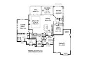 Ranch Style House Plan - 4 Beds 3 Baths 2954 Sq/Ft Plan #1010-235 