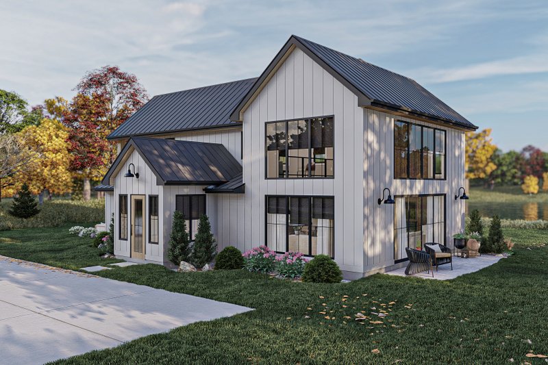Home Plan - Exterior - Other Elevation for Modern House Plan #455-587 - 2 bed, 2 bath