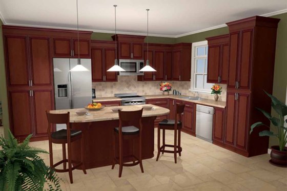 Interior - Other for European House Plan #21-242 - 3 bed, 2.5 bath