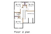 Craftsman Style House Plan - 3 Beds 2.5 Baths 1525 Sq/Ft Plan #79-299 