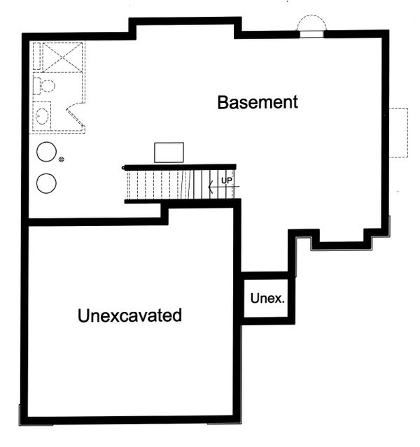House Design - Unfinished Basement