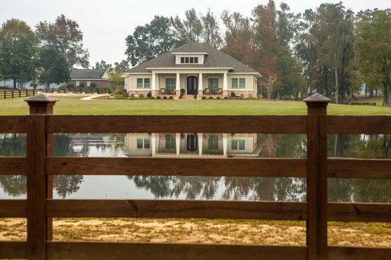 Exterior - Front Elevation 3 for Prairie House Plan #930-463 - 3 bed, 3.5 bath