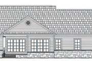 Country Style House Plan - 3 Beds 2 Baths 2714 Sq/Ft Plan #21-611 Exterior 