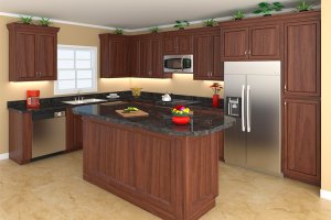 Interior - Kitchen for Country House Plan #21-365 - 3 bed, 2 bath