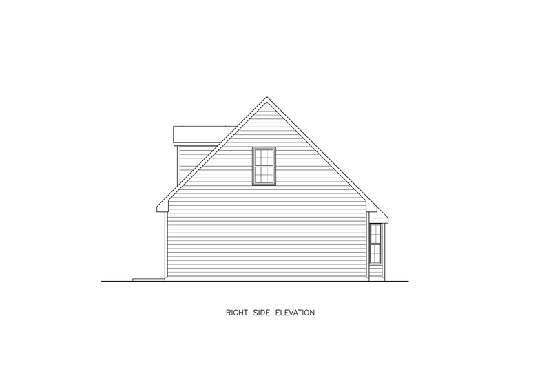 Home Plan - Exterior - Front Elevation 5 for Craftsman House Plan #54-645 - 3 bed, 2 bath