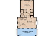Cabin Style House Plan - 1 Beds 1 Baths 652 Sq/Ft Plan #923-486 Floor 
