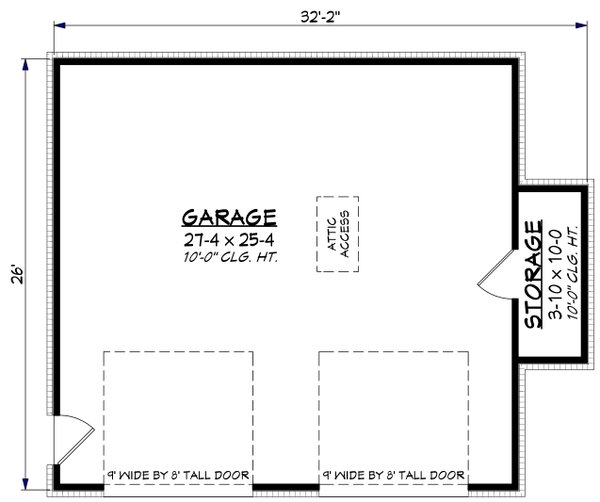 Farmhouse Floor Plan - Main Floor Plan #430-270