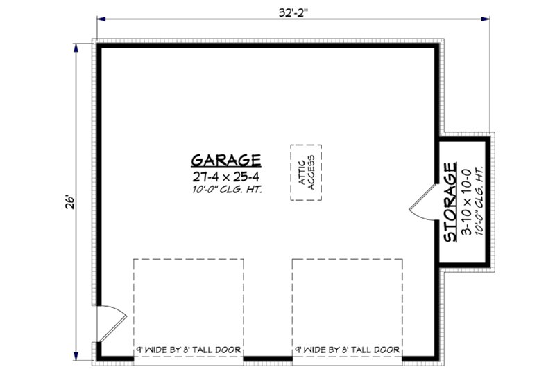 Dream House Plan - Floor Plan - Main Floor for Farmhouse House Plan #430-270, 0 bath