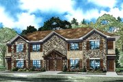 Country Style House Plan - 8 Beds 8 Baths 4112 Sq/Ft Plan #17-3421 