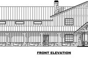 Barndominium Style House Plan - 3 Beds 2.5 Baths 3340 Sq/Ft Plan #1084-11 Exterior 