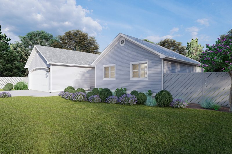 House Design - Exterior - Front Elevation 4 for Traditional House Plan #1060-184 - 3 bed, 2 bath