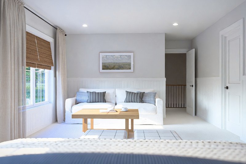 Architectural House Design - Interior - Master Bedroom 1 for Farmhouse House Plan #455-788 - 3 bed, 2.5 bath