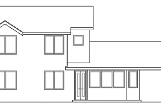 Exterior - Other Elevation 1 for European House Plan #124-876 - 3 bed, 2.5 bath