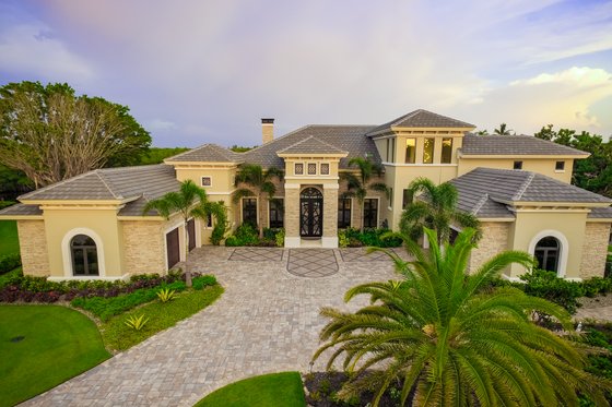 Exterior - Front Elevation 3 for Contemporary House Plan #930-548 - 4 bed, 4.5 bath