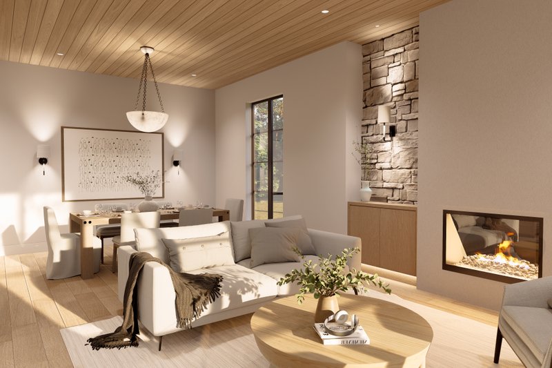 House Blueprint - Interior - Dining Room for Farmhouse House Plan #1114-15 - 5 bed, 5.5 bath
