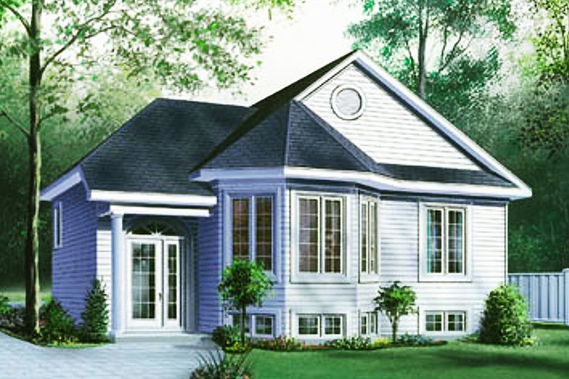 Architectural House Design - Traditional Exterior - Front Elevation Plan #23-144