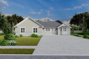 Traditional Exterior - Front Elevation Plan #1060-225