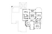 European Style House Plan - 4 Beds 3.5 Baths 4485 Sq/Ft Plan #411-524 