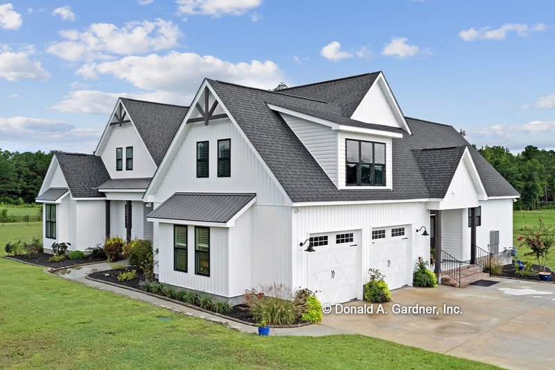 House Plan Design - Exterior - Other Elevation for Farmhouse House Plan #929-1086 - 3 bed, 2.5 bath