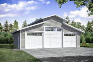 Traditional Exterior - Front Elevation Plan #124-1180