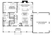 Country Style House Plan - 3 Beds 2.5 Baths 1764 Sq/Ft Plan #137-278 