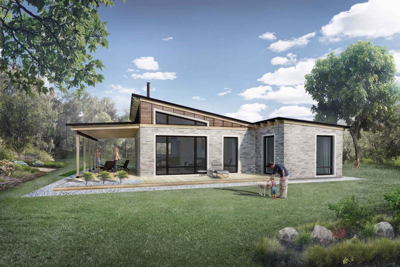Modern Style House Plan 2 Beds 1 Baths 850 Sq Ft Plan 924 3