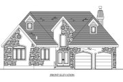 European Style House Plan - 3 Beds 1 Baths 1425 Sq/Ft Plan #138-317 