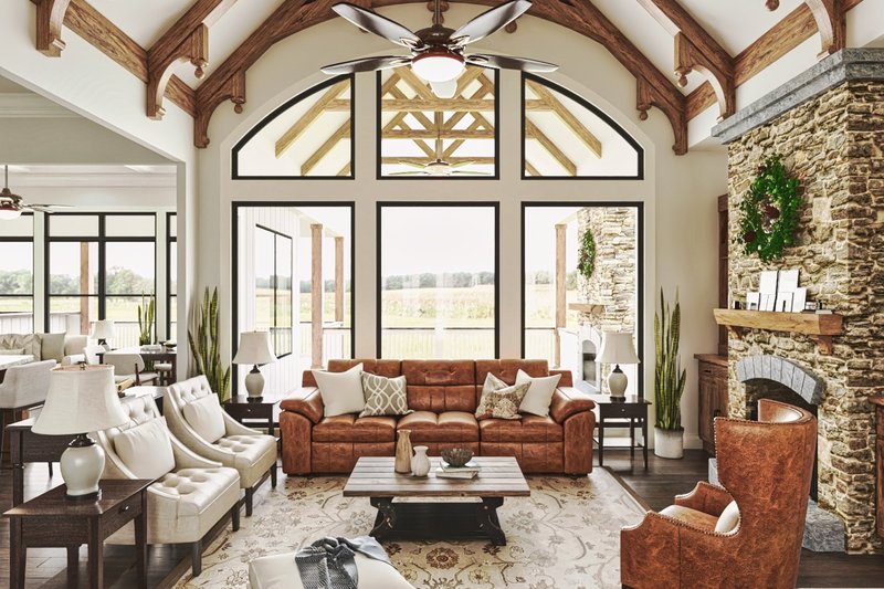 Home Plan - Interior - Other for Farmhouse House Plan #54-488 - 3 bed, 3.5 bath