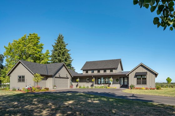 Exterior - Front Elevation 3 for Farmhouse House Plan #48-1120 - 3 bed, 2.5 bath