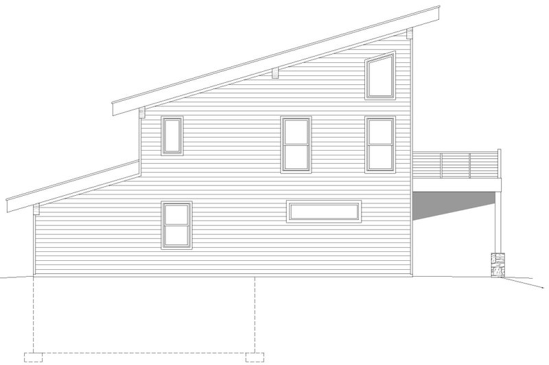 Dream House Plan - Exterior - Rear Elevation for Traditional House Plan #932-543 - 3 bed, 3 bath