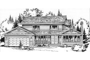 Country Style House Plan - 4 Beds 2.5 Baths 2510 Sq/Ft Plan #18-201 