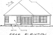 Traditional Style House Plan - 3 Beds 2 Baths 1544 Sq/Ft Plan #20-369 