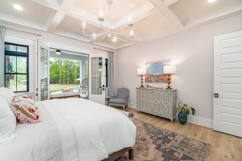 Architectural House Design - Interior - Master Bedroom 2 for Farmhouse House Plan #51-1160 - 4 bed, 4 bath