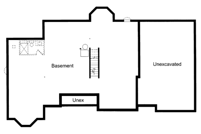 Home Plan - Floor Plan - Other Floor for Country House Plan #46-428 - 4 bed, 3.5 bath