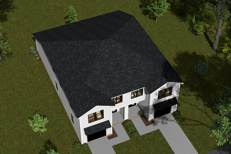 Architectural House Design - Exterior - Other Elevation 3 for Cottage House Plan #513-2295 - 6 bed, 6 bath