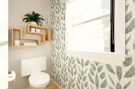 Interior - Bathroom 1 for Farmhouse House Plan #126-247 - 3 bed, 2 bath