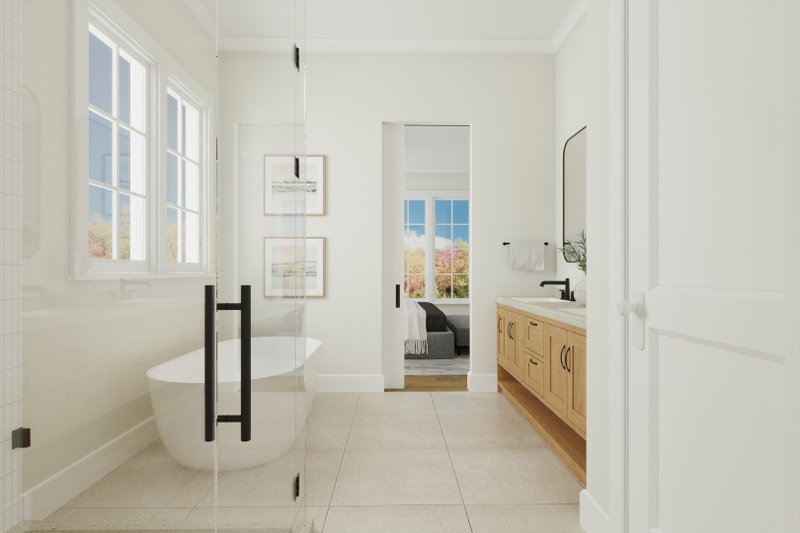 Dream House Plan - Interior - Master Bathroom for Traditional House Plan #461-109 - 4 bed, 4.5 bath