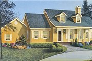 Country Style House Plan - 3 Beds 2 Baths 1579 Sq/Ft Plan #314-164 