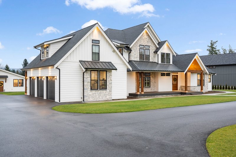 Dream House Plan - Exterior - Other Elevation 2 for Farmhouse House Plan #1070-209 - 4 bed, 4 bath