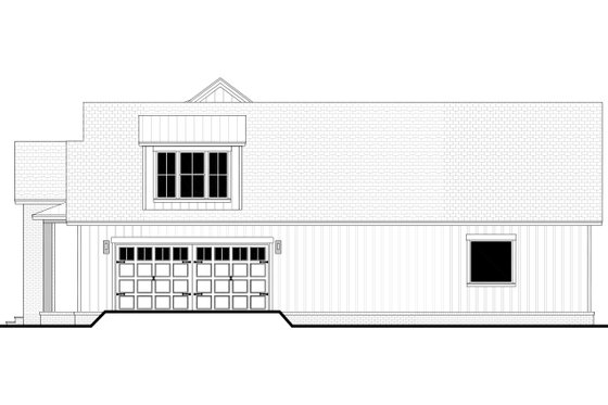 Exterior - Other Elevation 1 for Farmhouse House Plan #430-418 - 3 bed, 3.5 bath