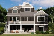 Cottage Style House Plan - 3 Beds 2.5 Baths 2635 Sq/Ft Plan #1064-107 